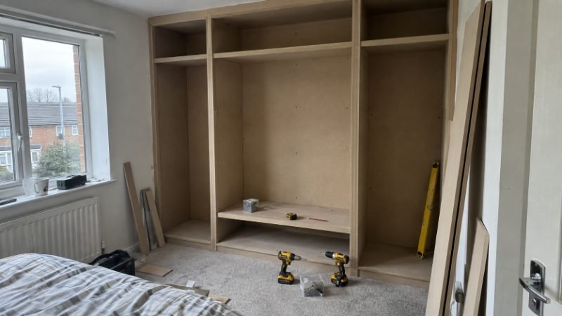 Built-in Wardrobes services in Telford, Shropshire